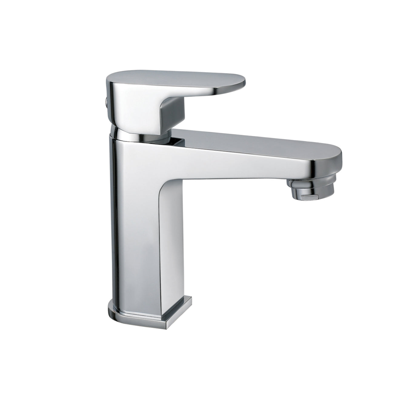 Just Taps Plus Base Mini Basin Mixer with Click Clack Waste