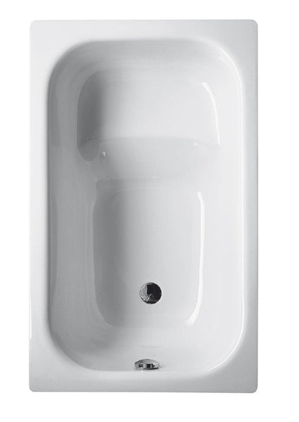 Bette Sitz / Hip 1180 X 730mm White Steel Bath No Tap Hole