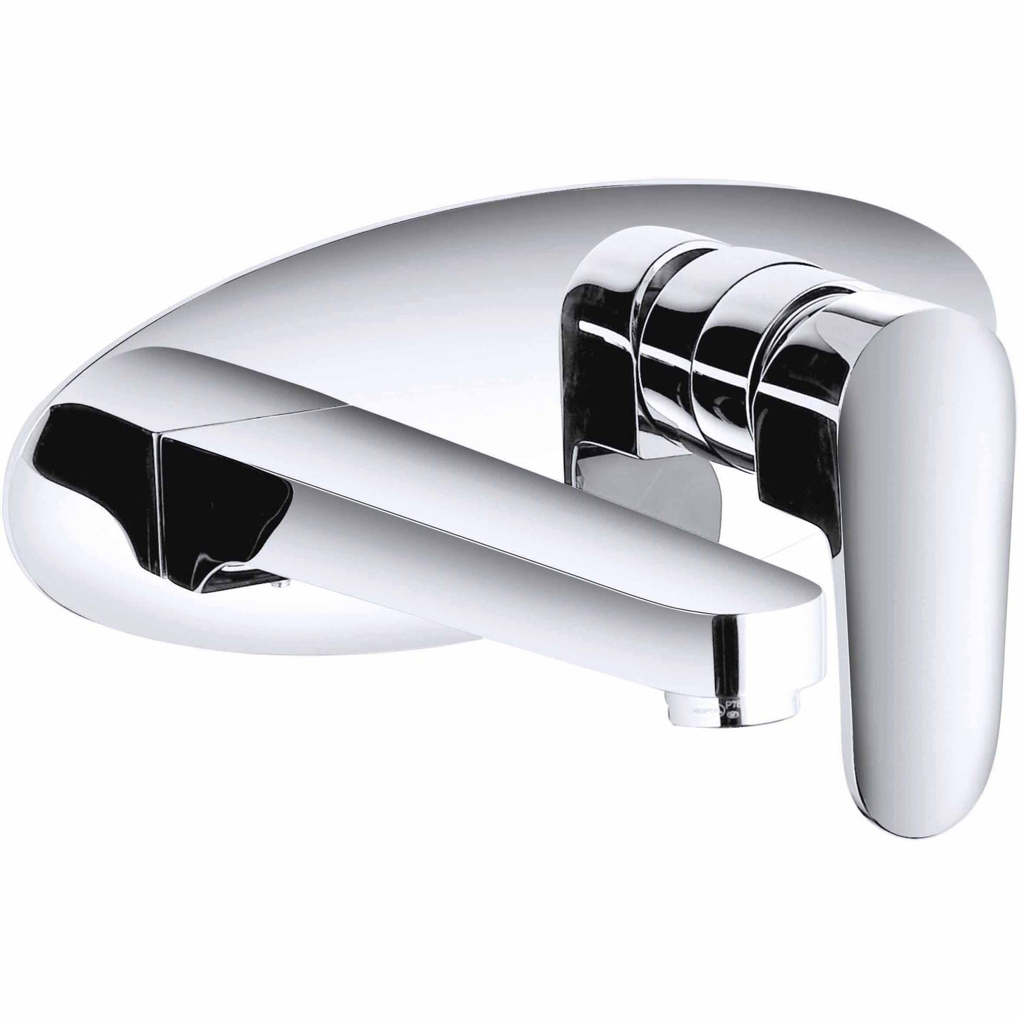 Just Taps Plus Base Single Lever Wall Mounted Basin Mixer