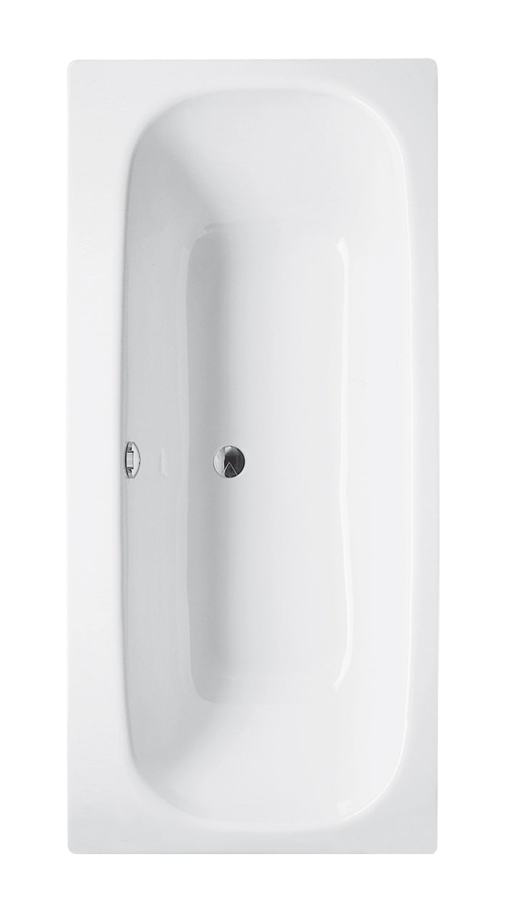 Bette Duett 1700 X 800mm Double Ended White Steel Bath