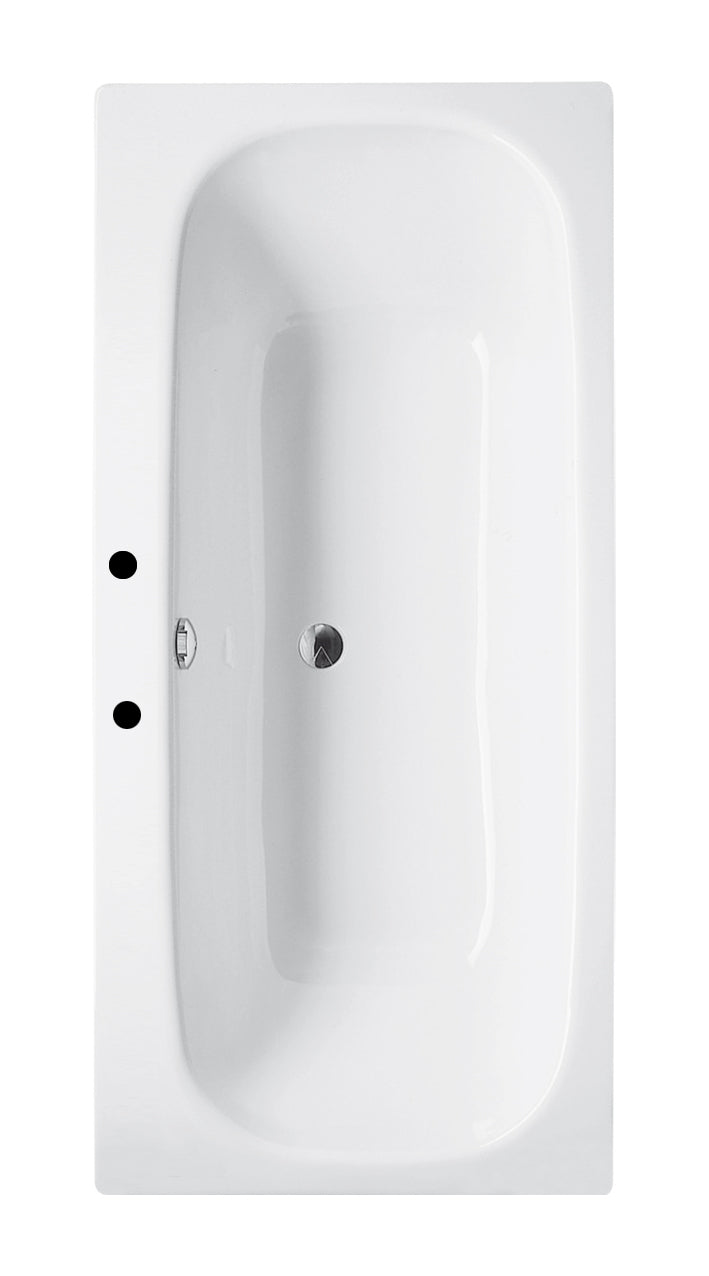 Bette Duett 1700 X 800mm Double Ended White Steel Bath