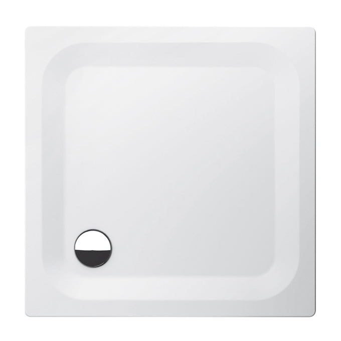 Bette 900 X 850 X 25mm Rectangle Enamelled Steel Shower Tray