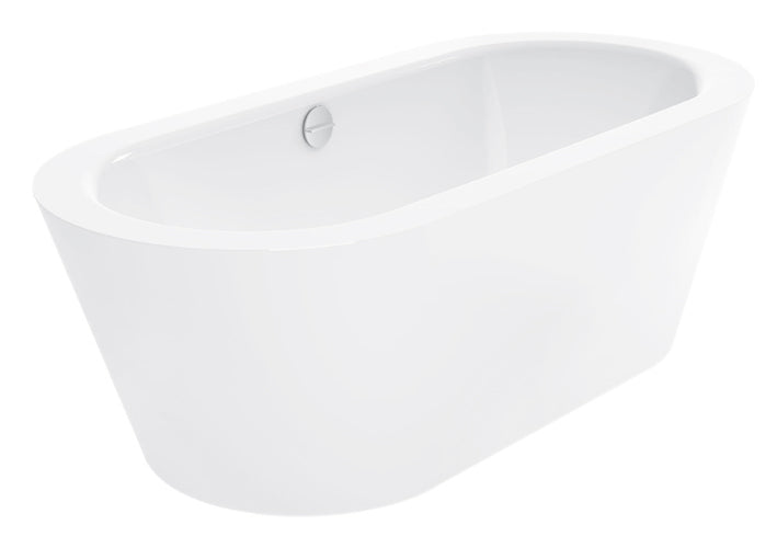 Bette Starlet Oval Silhouette 1650 X 750mm Freestanding Steel Bath No Tap Holes