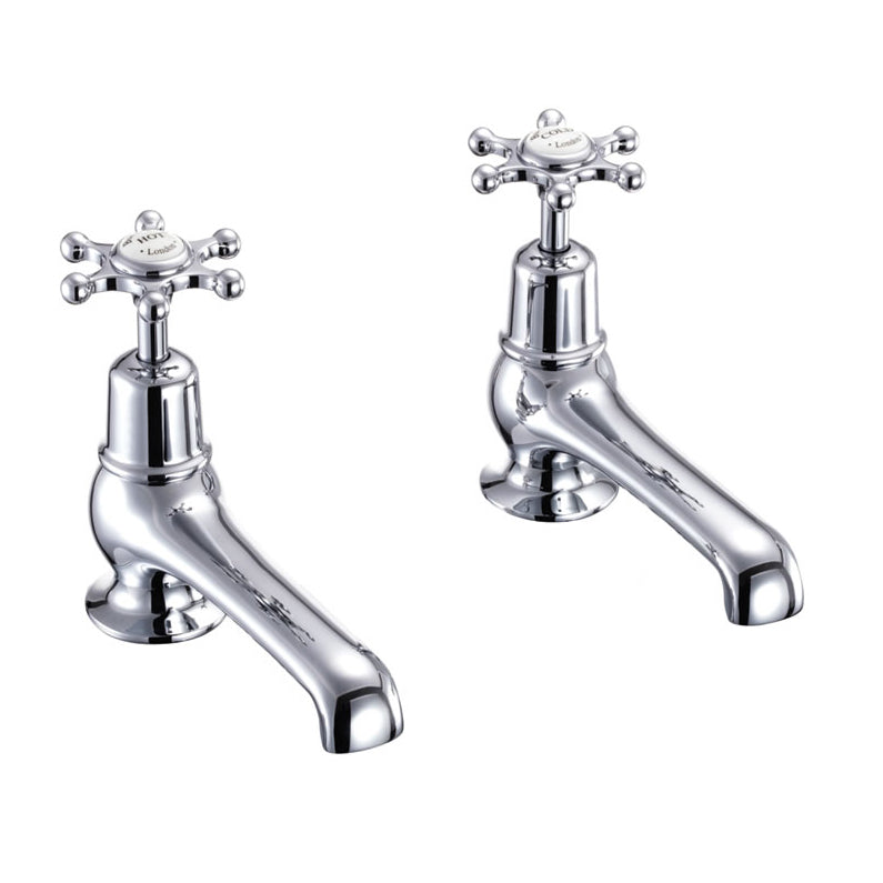 Burlington Birkenhead Bath Taps (pair) Quarter Turn