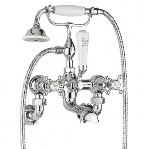 Crosswater Belgravia Wall Unions Only Chrome