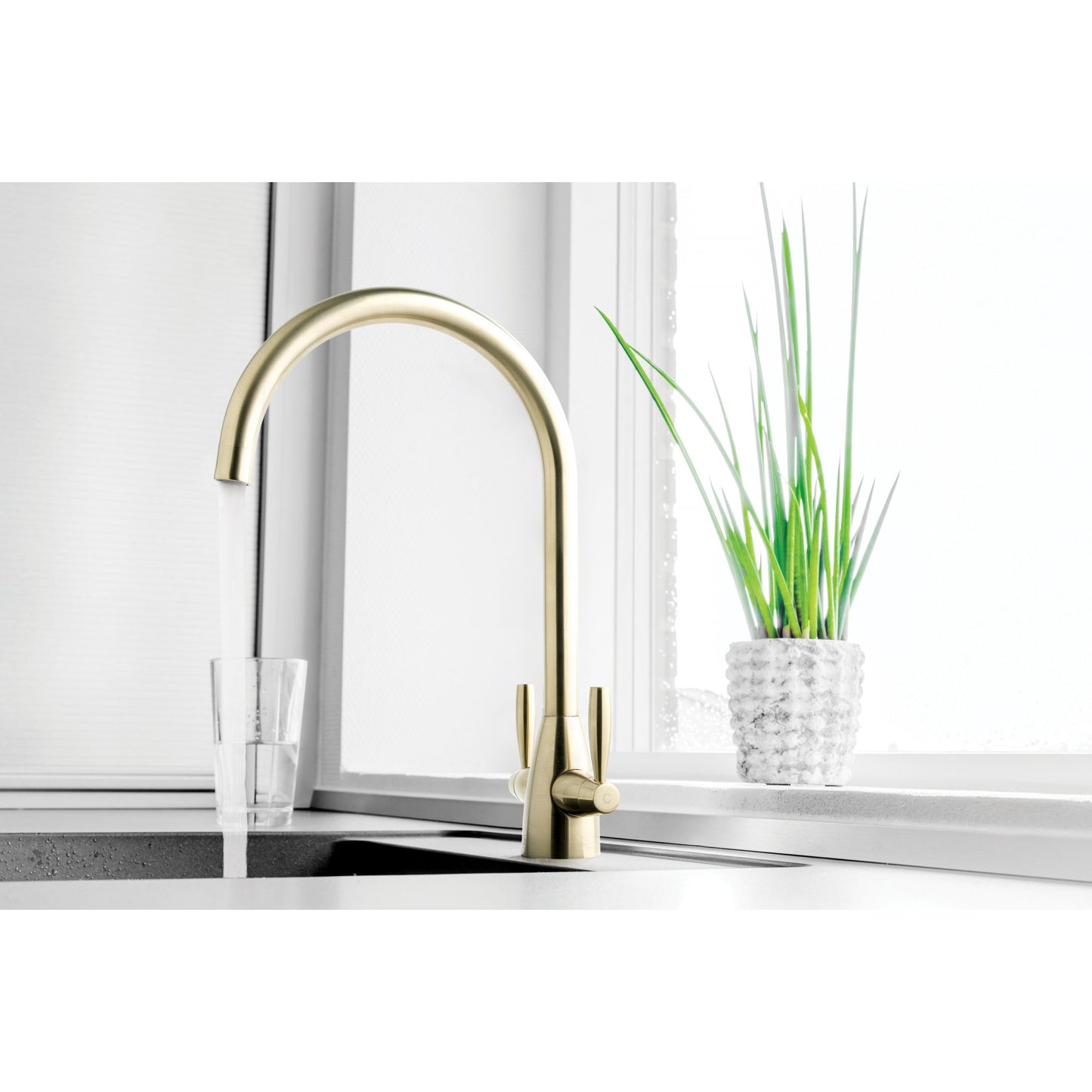 Just Taps Plus Blink Sink Mixer, Swivel Spout