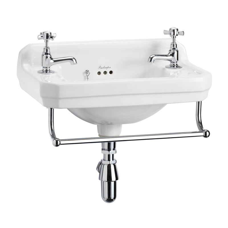 Burlington Towel Rail for 510mm Square Basin