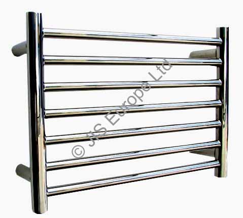 JIS Buxted 370 x 520mm Stainless Steel Heated Towel Rail