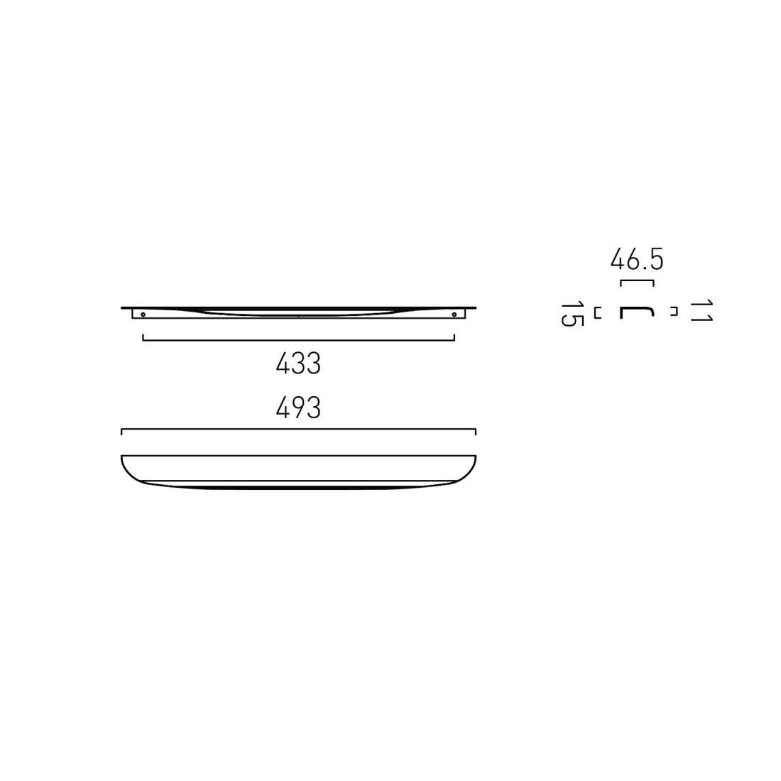 Vado Cameo Top Mount Handle