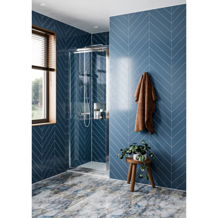 Crosswater Clear 6 Pivot Shower Door 800mm