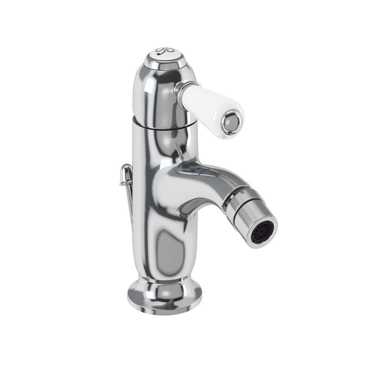 Burlington Chelsea curved Bidets 1H mixer with PUW