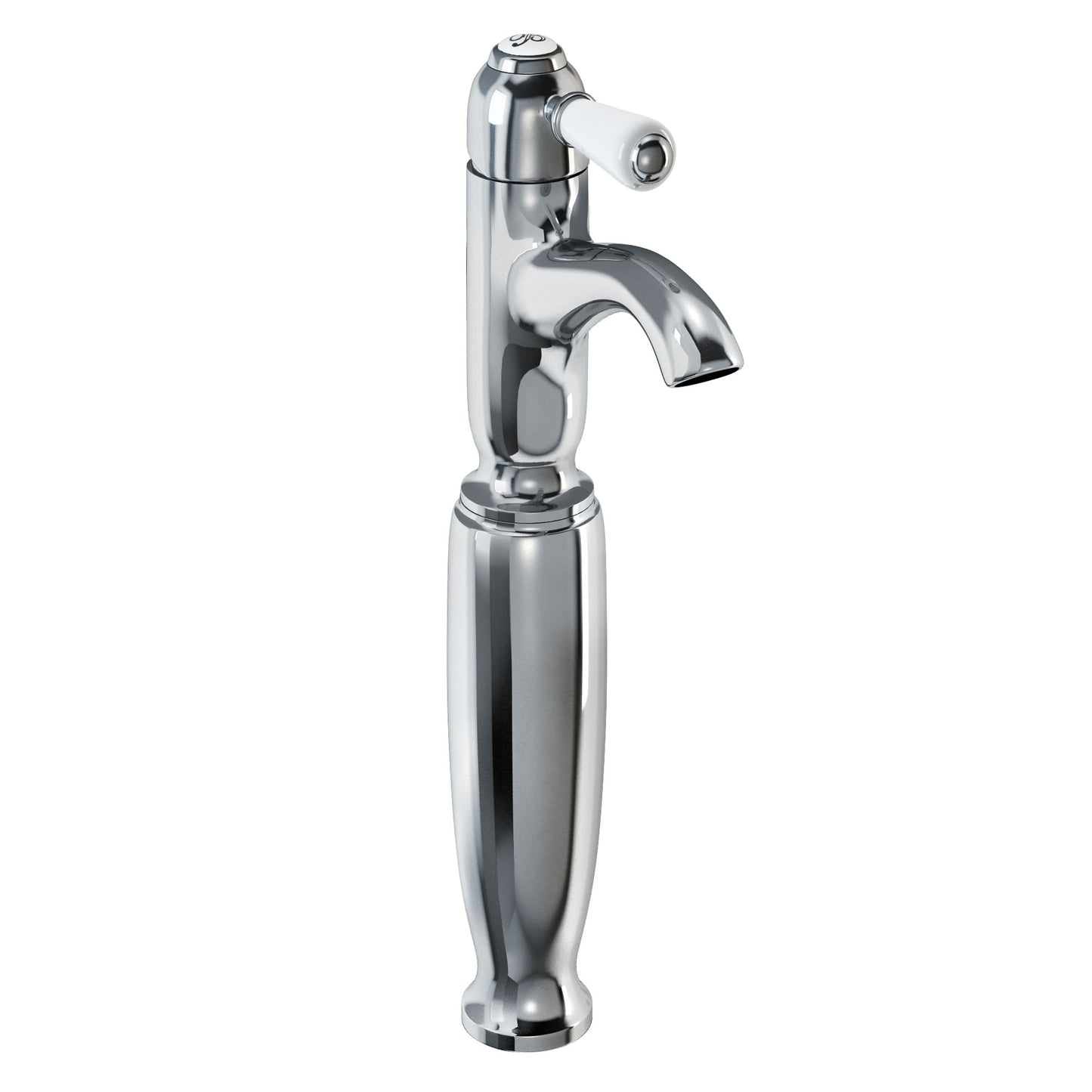 Burlington Chelsea Monobloc Basin Mixer w/ Curved Spout