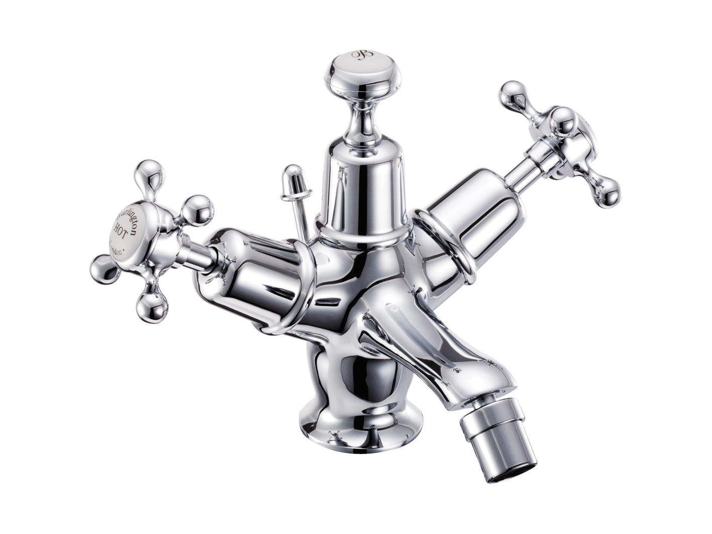 Burlington QT Claremont 1H Bidet Mixer with PUW