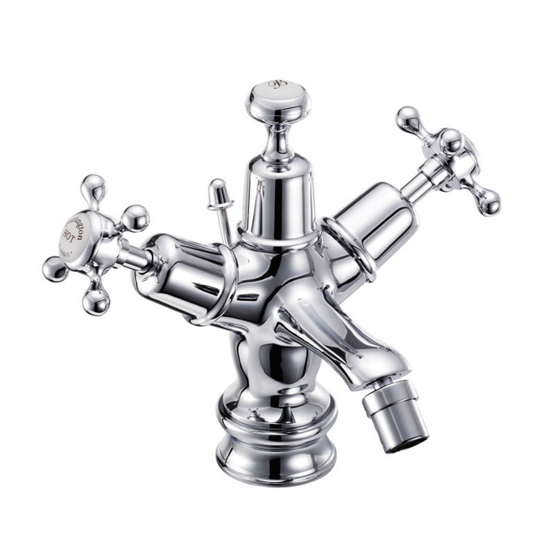 Burlington Claremont Regal 1 Tap Hole Bidet Mixer w/ Waste