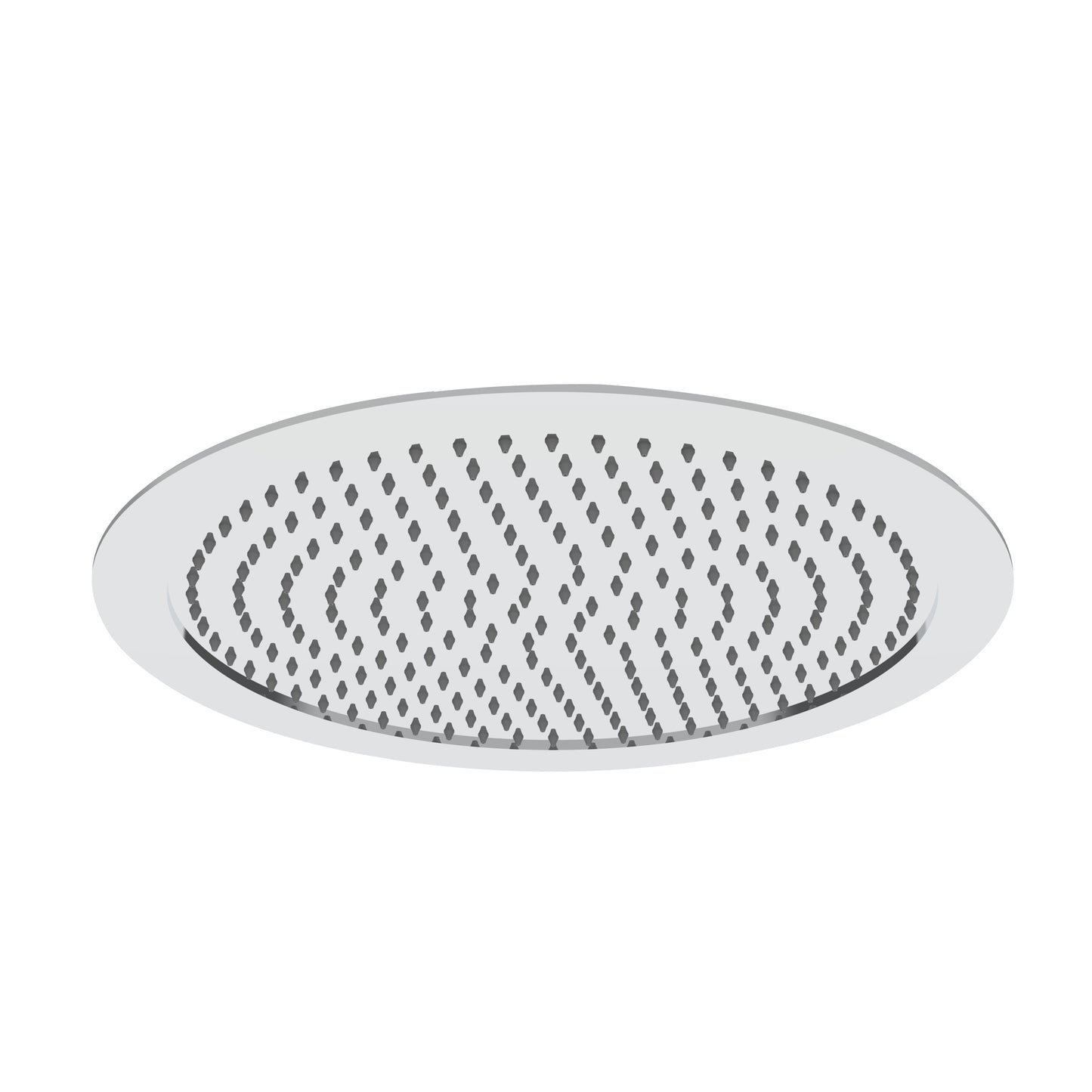 Just Taps Plus Ceiling Mounted 400mm Overhead Shower Chrome