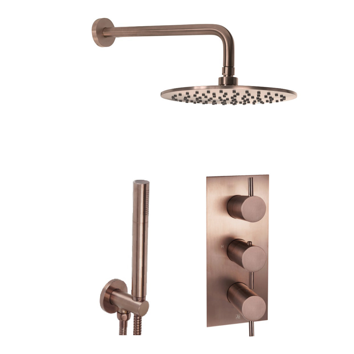 Just Taps Plus Vos Shower Combination 2 Outlet