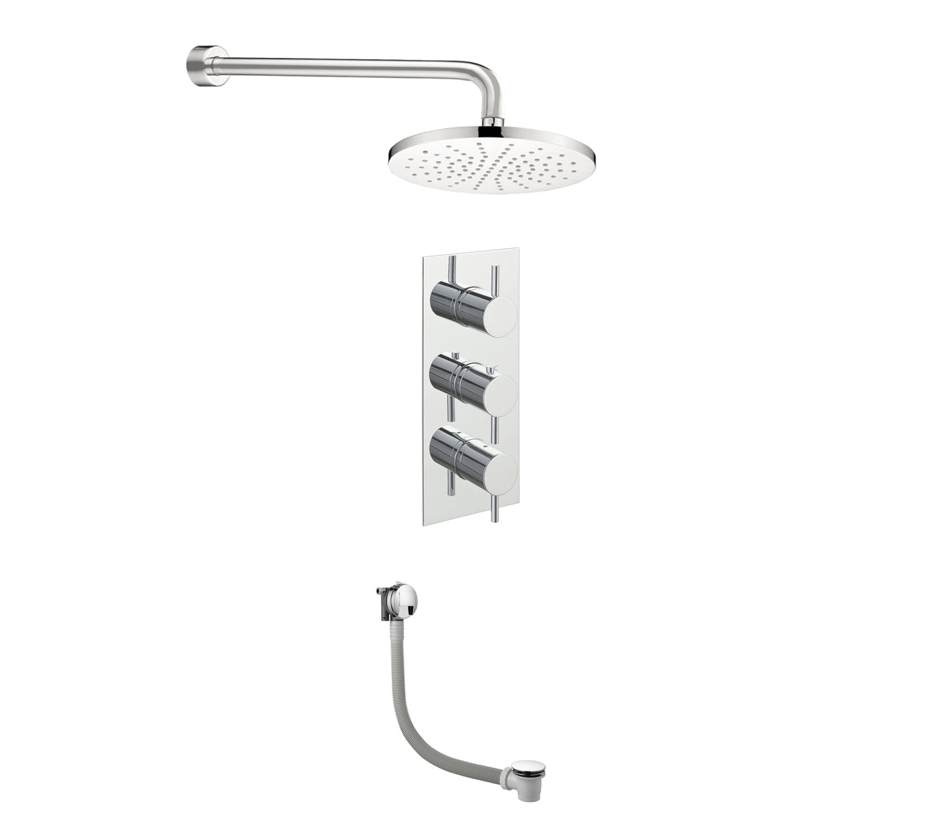 Just Taps Florentine Thermostatic Valve, Head & Filler