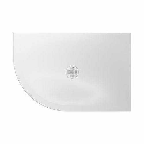 Creo 1000 x 800 x 25 mm Shower Tray Quadrant Left Hand Tray