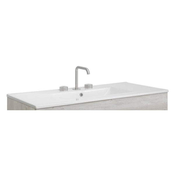 Crosswater Glide 1010 x 470 mm Washbasin w/ 3 Tap Hole