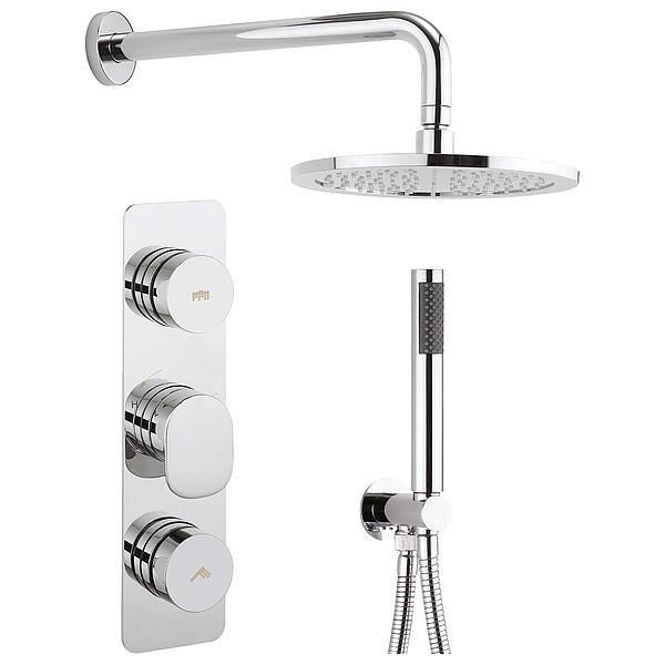 Crosswater Dial Valve 2 Control With Pier Trim