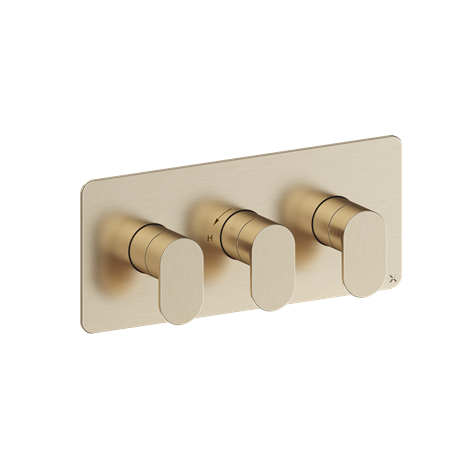 Crosswater Drift 2 Outlet 3 Handle Shower Valve