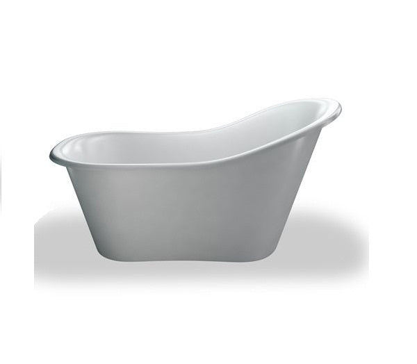 Burlington Emperor Freestanding Slipper Bath 1530 x 776mm - White
