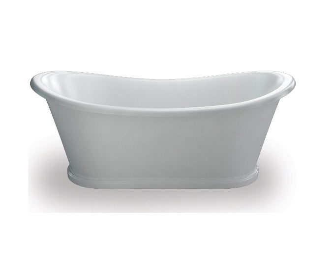 Burlington Admiral 1640 x 705mm Freestanding Roll Top Bath