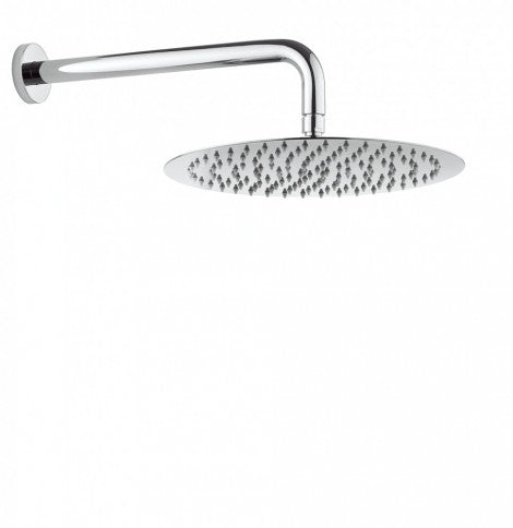 Crosswater Central Round Steel 300mm Diameter Showerhead