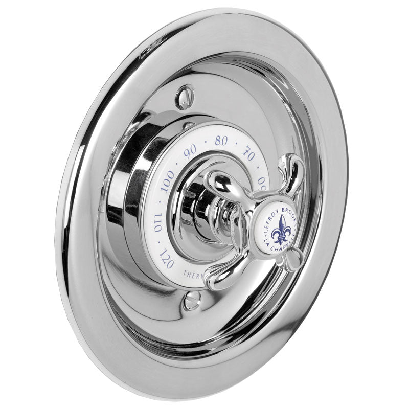 Lefroy Brooks La Chapelle Thermostatic Shower Mixer Valve - A/Gold