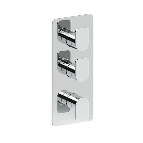 Crosswater Fuse 2 Outlet 3 Handle Shower Valve