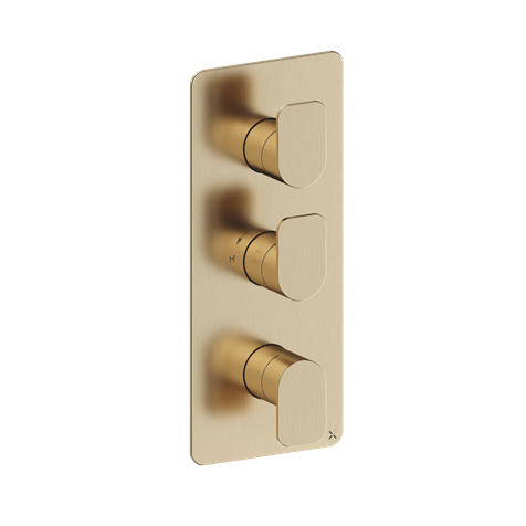 Crosswater Fuse 2 Outlet 3 Handle Shower Valve