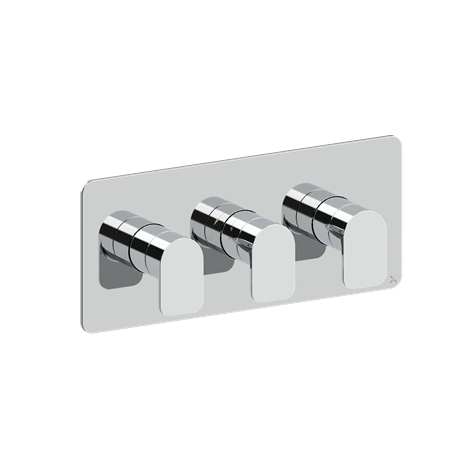 Crosswater Fuse 2 Outlet 3 Handle Shower Valve