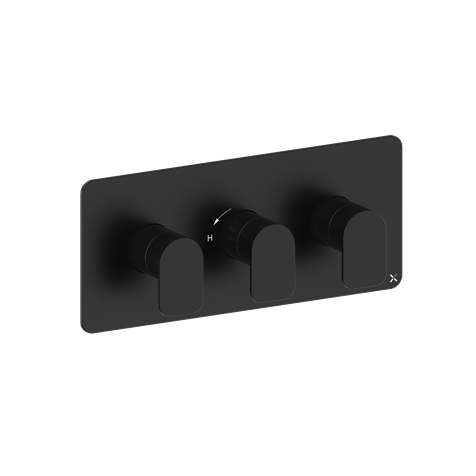 Crosswater Fuse 2 Outlet 3 Handle Shower Valve