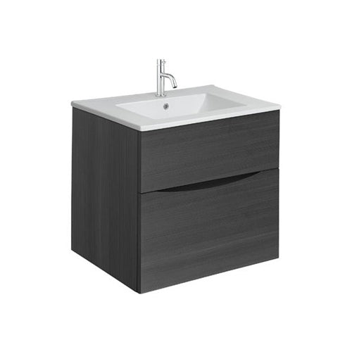 Crosswater Glide II Wall Hung Vanity Unit 500mm w/ 2 Drawers