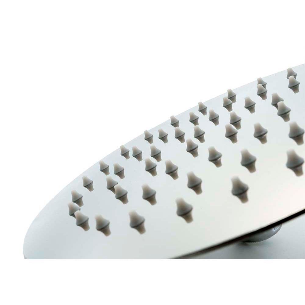 Just Taps Plus Glide Ultra-Thin Round Shower Head