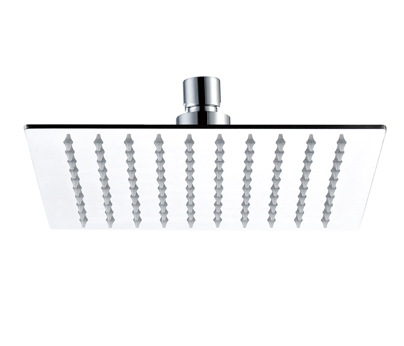 Just Taps Glide Ultra Thin 400mm Square Rain Shower Head (low Pressure)