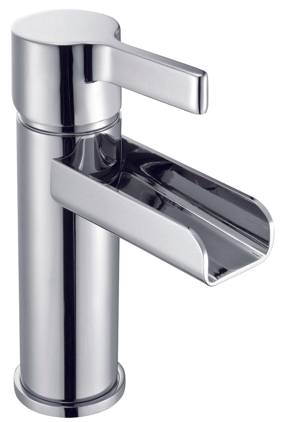 H Series Chrome Monobloc Basin Mixer With Sprung Basin Waste