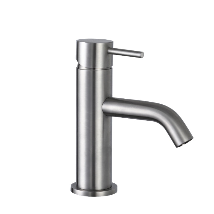Just Taps Plus INOX Single Lever Basin Mixer