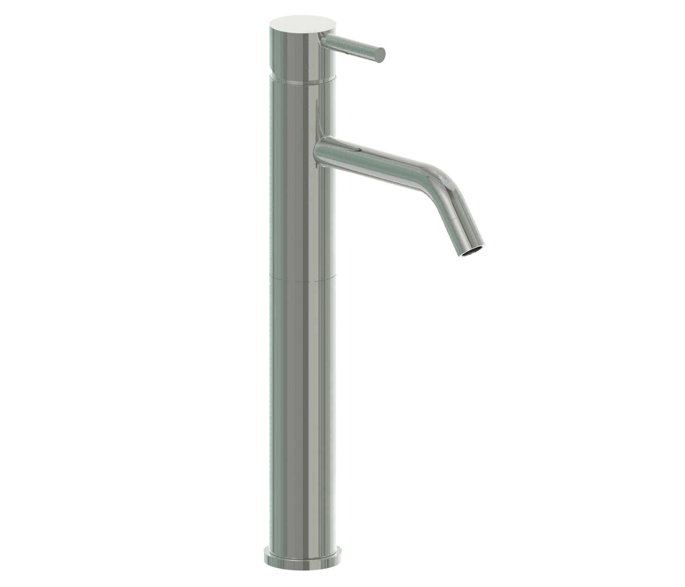 Just Taps Inox Stainless Steel Tall Monobloc Basin Mixer