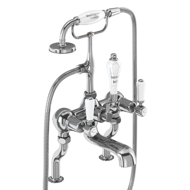 Burlington Kensington Bath Mixer w/ Hose & Handset