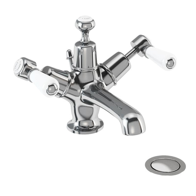 Burlington Kensington 1- Hole Basin Mixer w/ Pop Up Waste