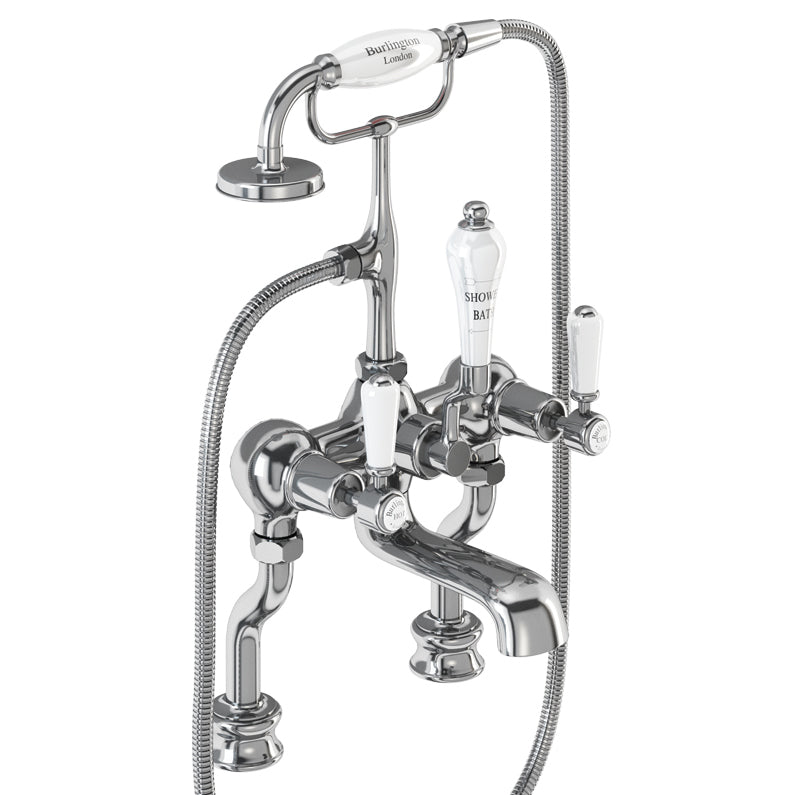 Burlington Kensington Regal Bath Mixer w/ Hose & Handset