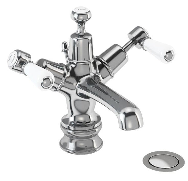 Burlington Kensington Regal 1 Tap Hole Basin Mixer w/ Waste
