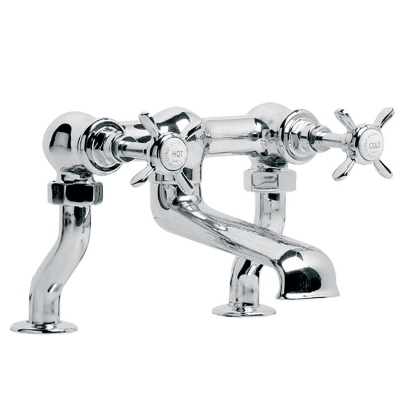 Lefroy Brooks Classic Deck Mounted Bath Filler Mixer - LB1107CP Chrome
