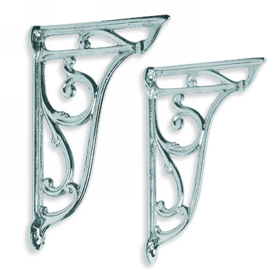 Lefroy Brooks Solid Brass Cistern Support Brackets (Pair)