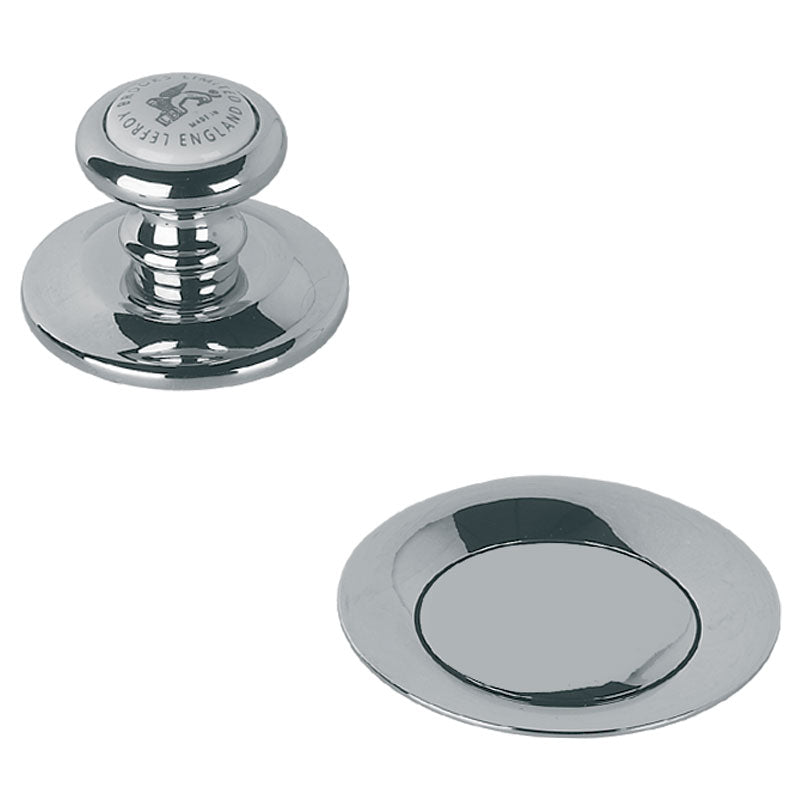 Lefroy Brooks Basin Pop Up Waste Kit - Chrome