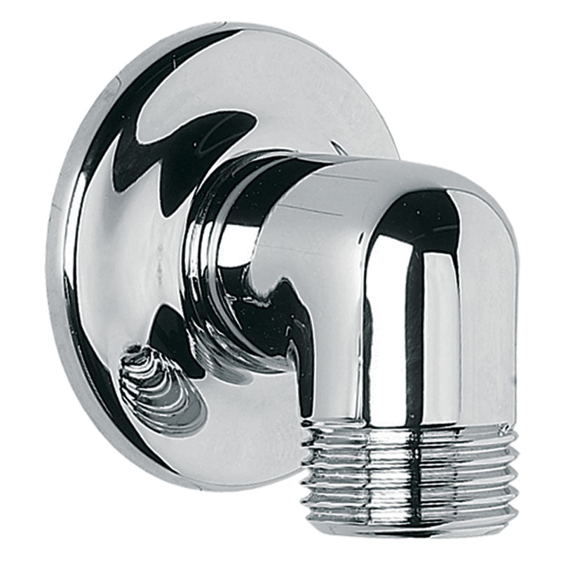 Lefroy Brooks Wall Outlet Elbow - Chrome