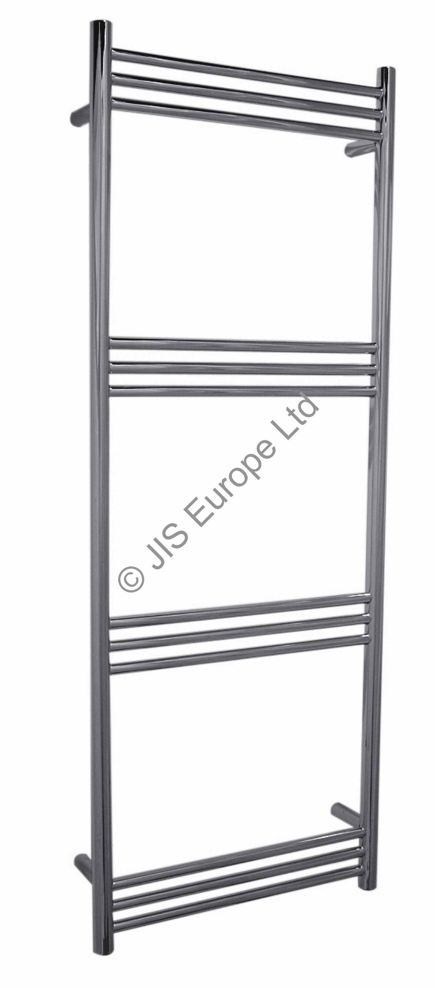 JIS Lewes 1400 x 520mm Stainless Steel Heated Towel Rail