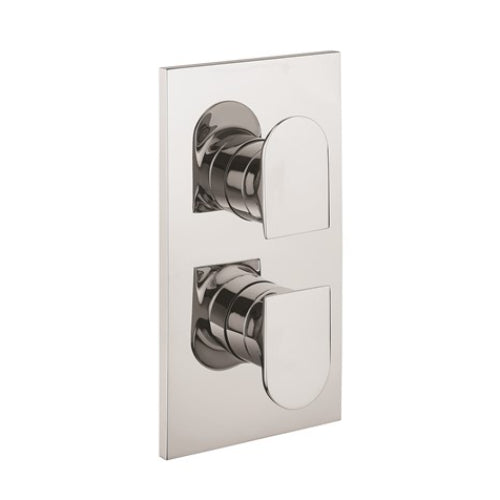 Crosswater Planet 1 Outlet 2 Handle Concealed Thermostatic Shower
