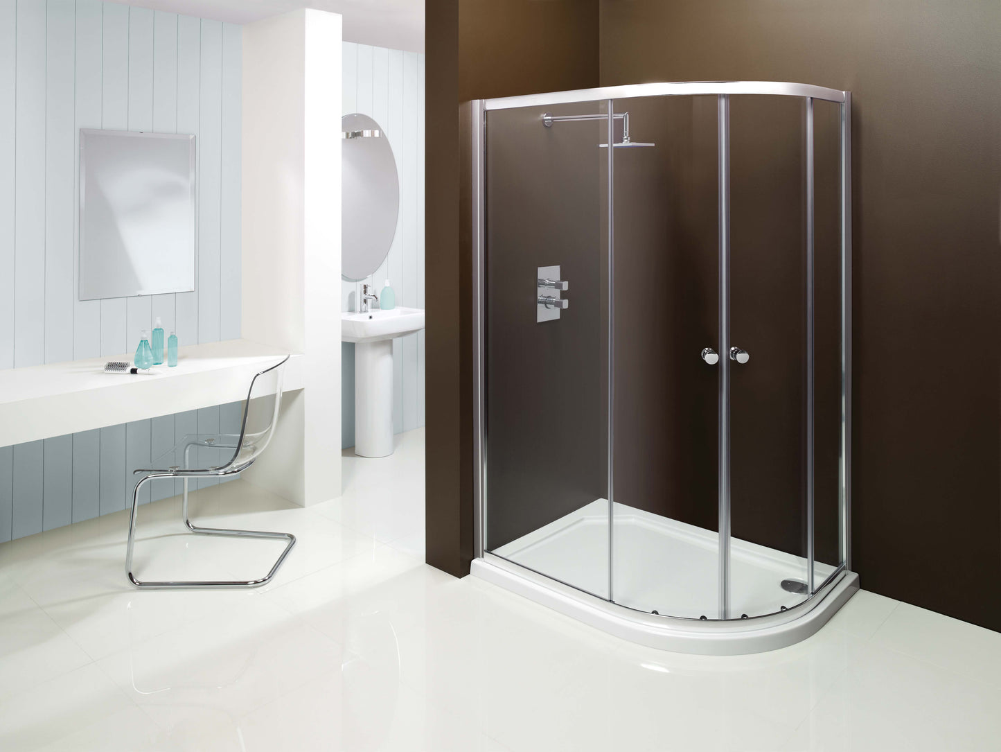 Merlyn Mbox 1200 x 800mm Offset Quadrant Shower Enclosure